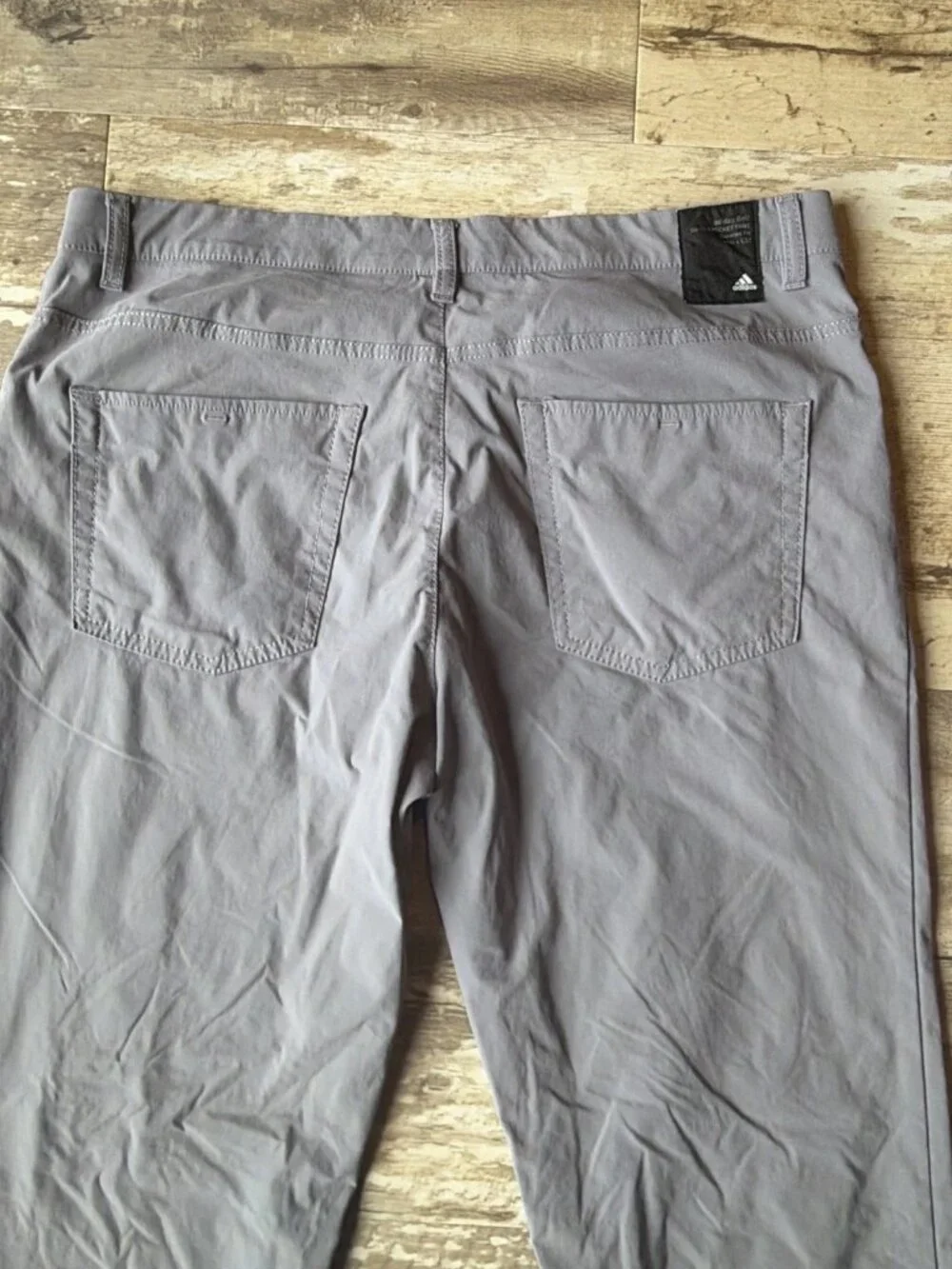 ADIDAS Golf Go-To 5 Pocket Pants Gray Men’s 34x32